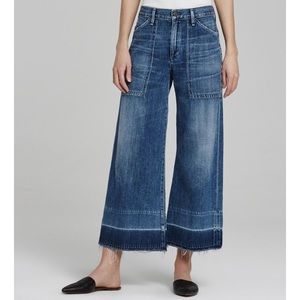 CoH wide leg cropped jeans